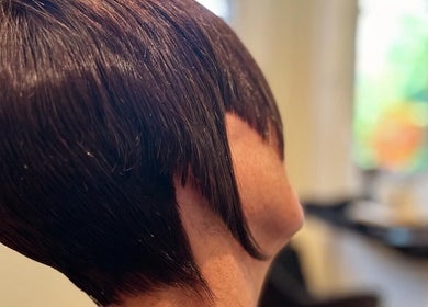 Modern haircut at Wolf and Wolf Salon, Auckland, Auckland, NZ, highlighting precision and style.