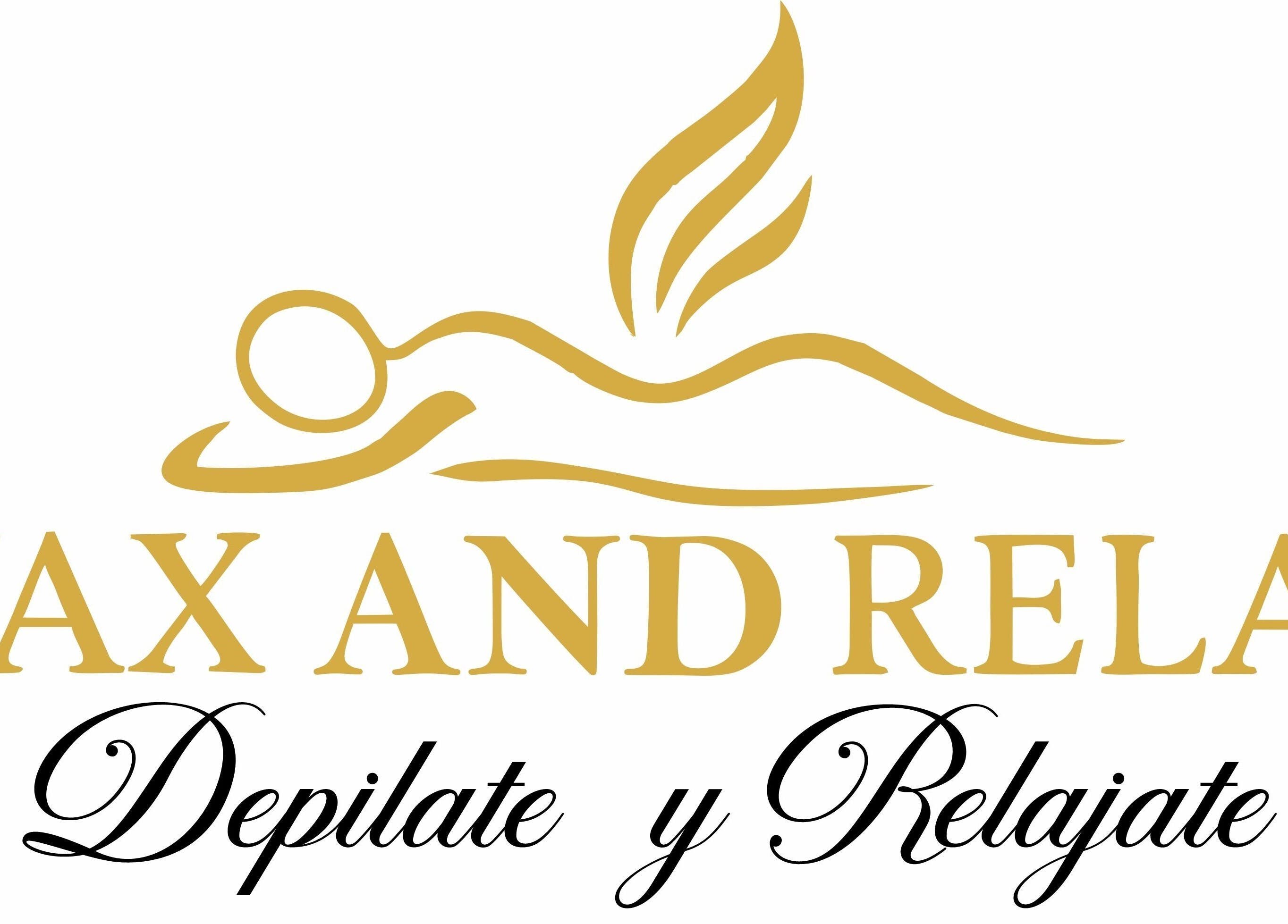 Logo of Wax And Relax in Santo Domingo, Distrito Nacional, DO. Features a minimalist, golden silhouette.