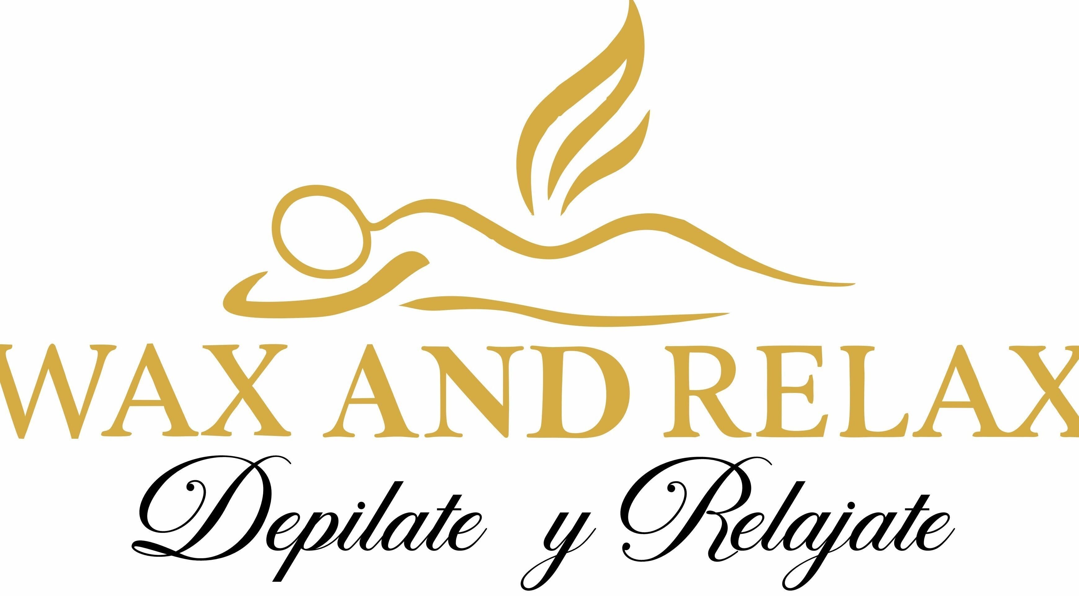 Logo of Wax And Relax in Santo Domingo, Distrito Nacional, DO. Features a minimalist, golden silhouette.