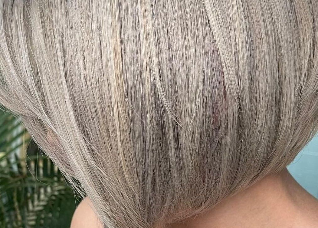 Close-up of sleek bob hairstyle at Behind The Chair Salon | Quezon City Branch, Quezon City, Metro Manila, PH.