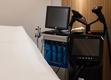 Modern HydraFacial equipment at Sakurami London, a top beauty salon in London, England, GB.