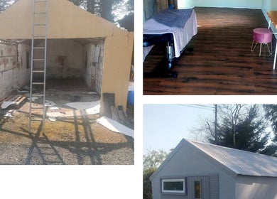 Renovation showing Recovery Massage Therapy's serene interior and exterior in Omagh, Northern Ireland, GB.