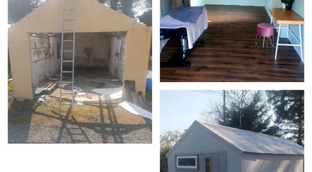 Renovation showing Recovery Massage Therapy's serene interior and exterior in Omagh, Northern Ireland, GB.