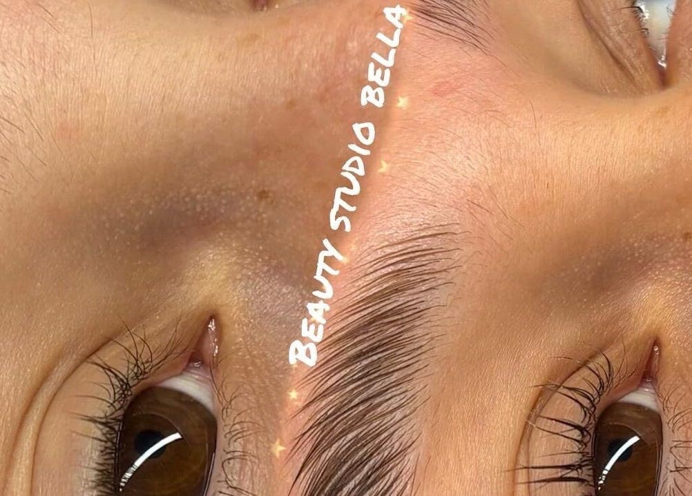Dettaglio sopracciglia curate a Beauty Studio BELLA, Cagliari, Sardegna, IT.