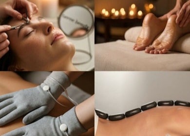 Explore Mary Vanity's relaxing therapies in East Kilbride, Scotland, featuring facials, massages, and hot stone therapy.