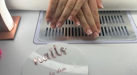 Freshly manicured nails at houseofnailsbydem, Stockton-on-tees, England, GB on display.