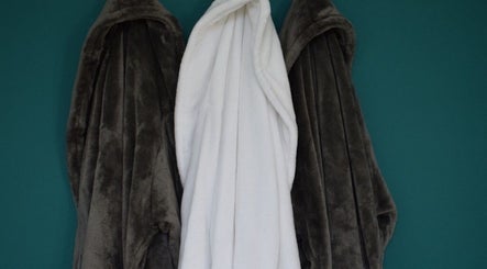 Plush robes at Empire Nails and Beauty Studio in Sandton, Gauteng, ZA, promise relaxation and luxury.