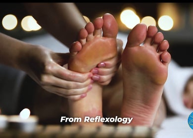 Reflexology massage at Bodywise Wellness Center in Chicago, Illinois, US, enhancing relaxation and wellness.