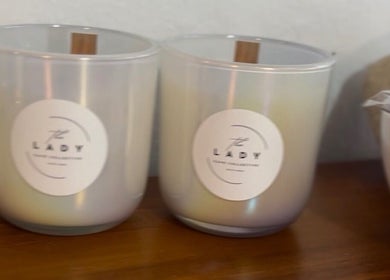 Elegant candles at The Lady Cave, Palmerston North, Manawatū-whanganui Region, NZ emit a calming ambiance.