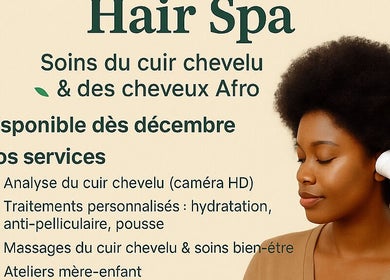 Ami & Jiarra - Hair Spa in Gatineau, Quebec, CA offers specialized scalp and Afro hair treatments.