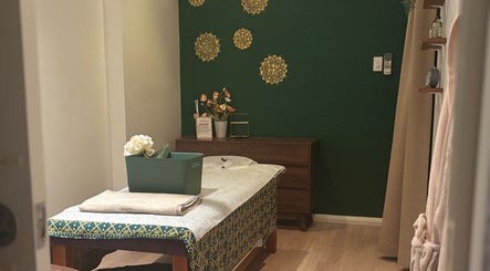 Cozy massage room at Best Thai Massage and Day Spa, Bondi Beach, New South Wales, AU, with elegant decor.