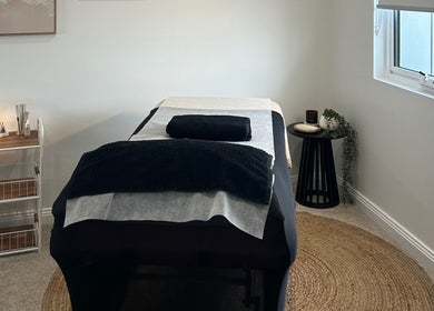 Tranquil massage room at Beauty By Iona in Jindalee, Western Australia, AU designed for ultimate relaxation.