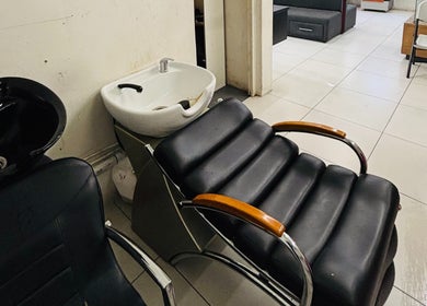 Sophisticated wash station at LAVISH LOOKS HAIR STUDIO, Cape Town, Western Cape, ZA.