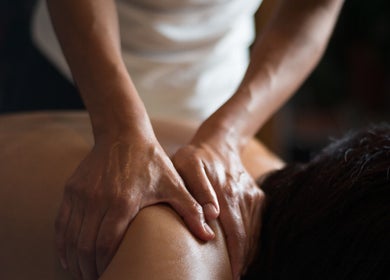 Relaxing massage therapy at Lucy’s Spa in Dublin, County Dublin, IE, offering serene wellness experiences.