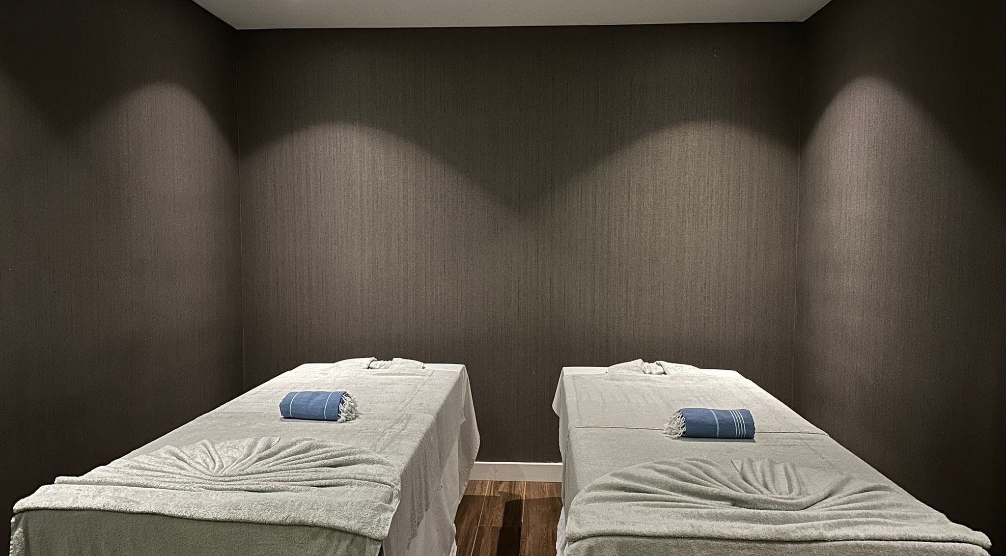 Relaxing massage room with twin beds at Let's Relax My Spa, İstanbul, İstanbul, TR.