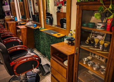 Interior de Pelizzari Barbershop - Parque Patricios en Buenos Aires, Ciudad Autónoma De Buenos Aires, AR.