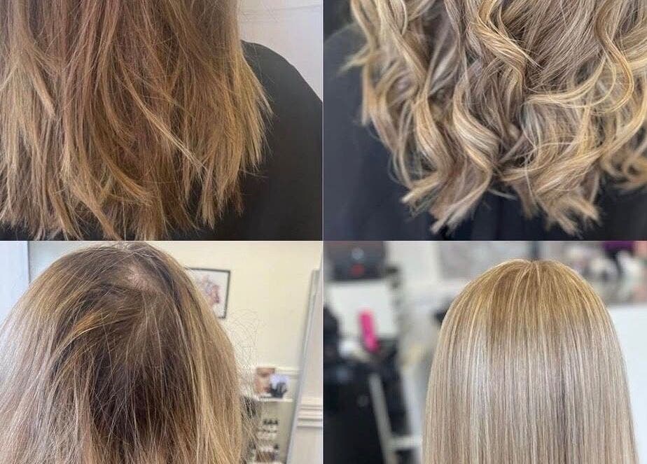 Before and after hair transformations at Nova - Hair, Coulsdon, England, GB showcasing stunning styles.