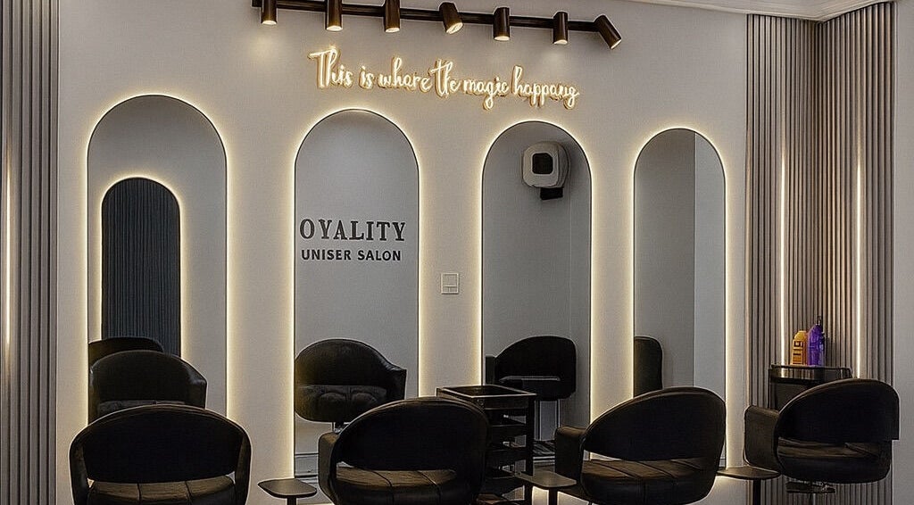 Luxurious interiors at Royalty’s Salon, Lagos, Lagos, NG, creating a serene atmosphere for beauty and wellness.