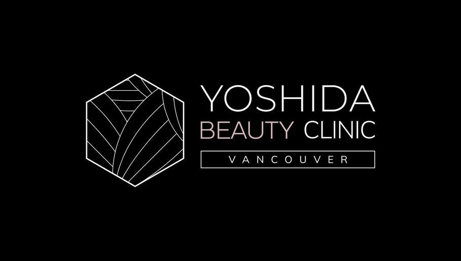 YOSHIDA BEAUTY CLINIC logo at Broadway Location, Vancouver, British Columbia, CA. Elegant geometric design.
