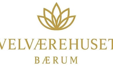 Logo av VELVÆREHUSET BÆRUM BEDNAREK, Haslum, Akershus, NO i gyllen stilisert blomst.