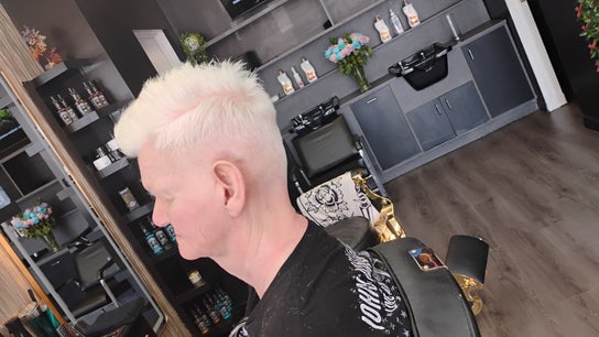 M&Y a barber and message