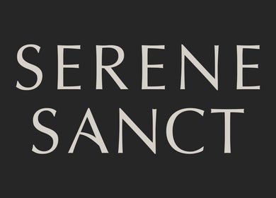 SereneSanct Massage & Spa logo on dark background, Phuket, TH.