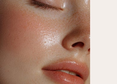 Close-up of glowing skin at Aranya nails &beauty, Melbourne, Victoria, AU, showcasing flawless skincare results.