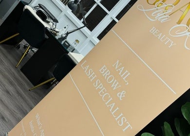 Nail and lash specialist area at Glow Up Tanning & Beauty Downham, Downham Market, England, GB.