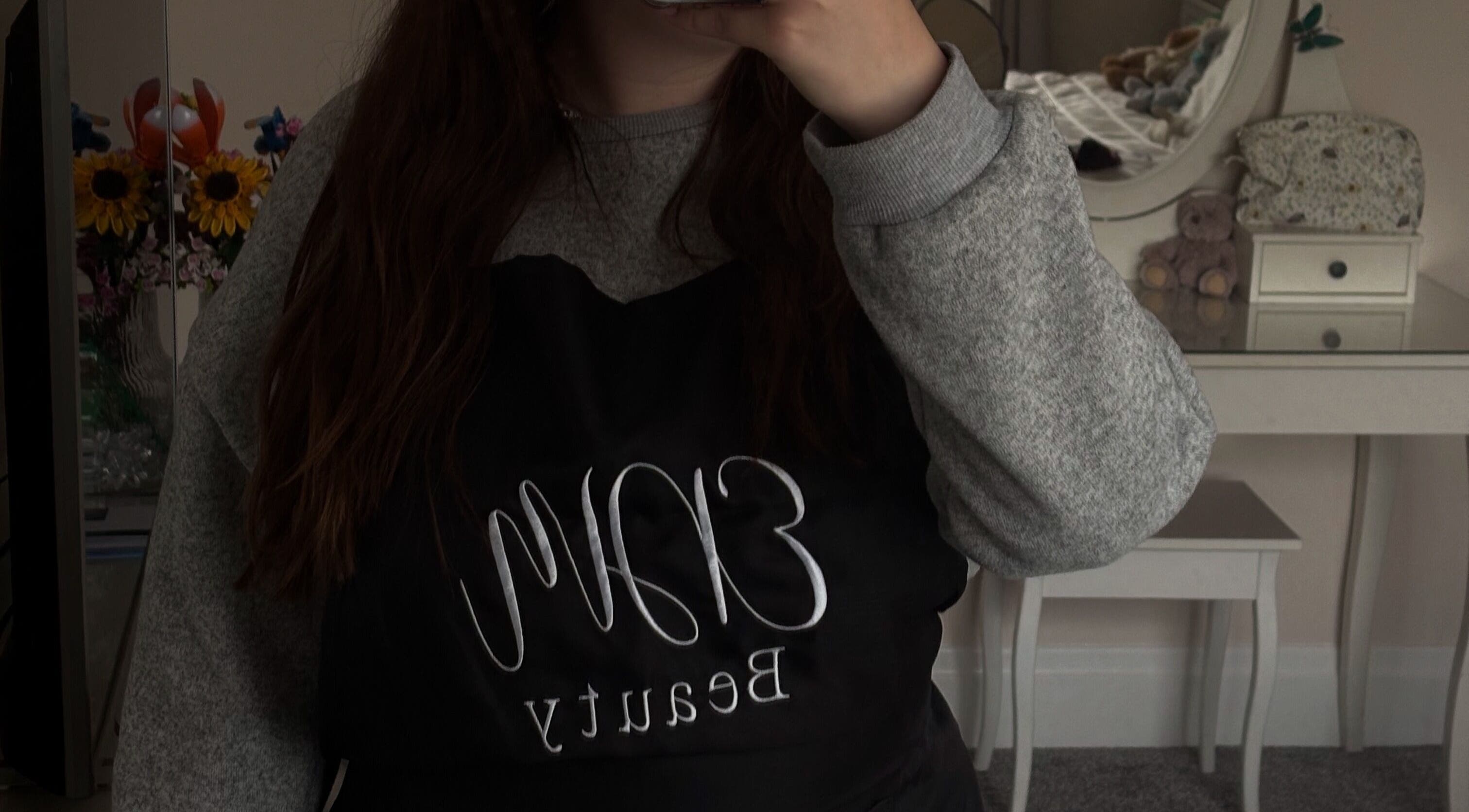 Cozy room at EDM Beauty, Stockton-on-Tees, England, GB, showcasing stylish decor and elegant mirror reflection.