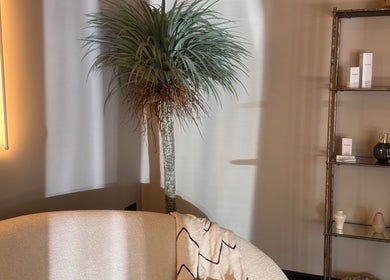 Tranquil lounge with decor at Beauty by Elle, East Harling, England, GB.