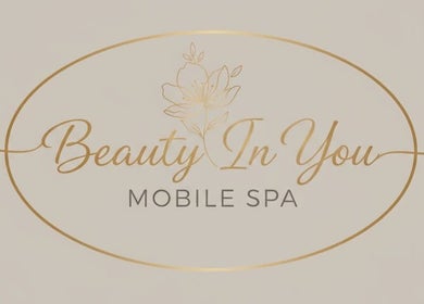 Logo of Beauty IN You Mobile Spa in Columbia, US, featuring elegant floral design.