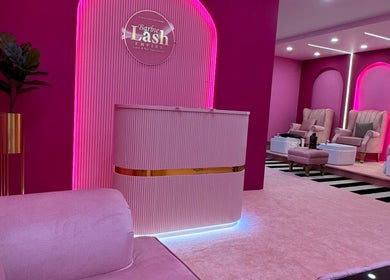 Chic pink lounge at Barbie Lash Empire, Kuala Lumpur, Wilayah Persekutuan Kuala Lumpur, MY.
