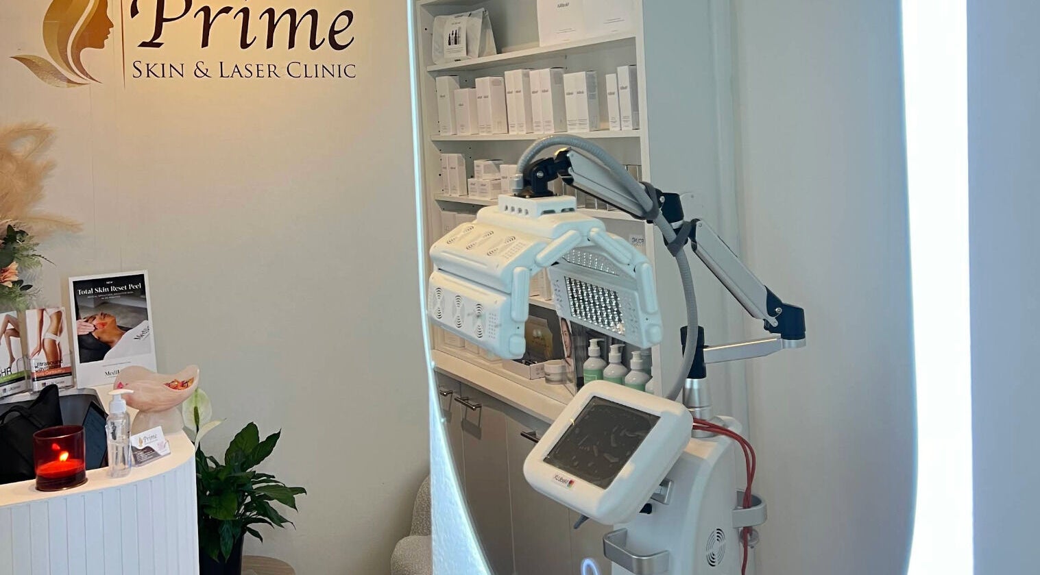 Advanced skincare equipment at Prime Skin and Laser Clinic, Strathfield, New South Wales, AU.