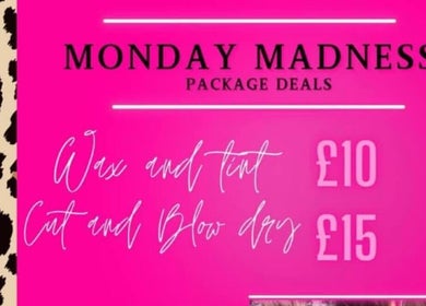 Monday Madness beauty package deals at Dream Hair&Beauty by Rachel in Spilsby, England, GB.