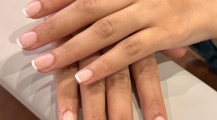 Stylish French manicure at صالون لمسة الماسة حي الخليج |Diumond touch, الرياض, منطقة الرياض, SA.