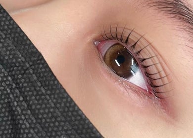 Close-up of a well-defined eyelash extension from Huatlash, Singapore, Singapore, SG.