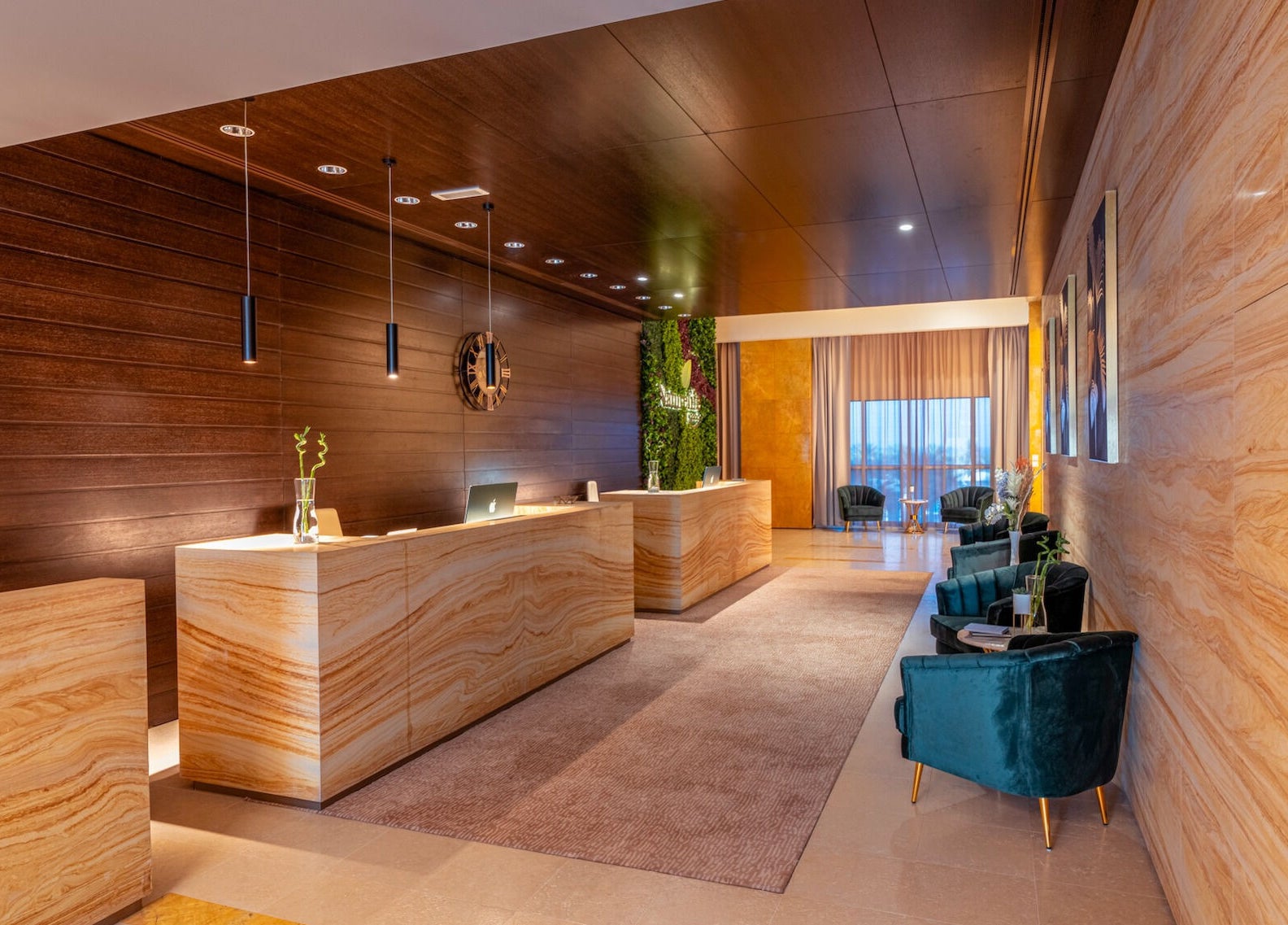 Elegant reception area at Naturelife Spa Marina Abu Dhabi, located in Abu Dhabi, Abu Dhabi, AE.