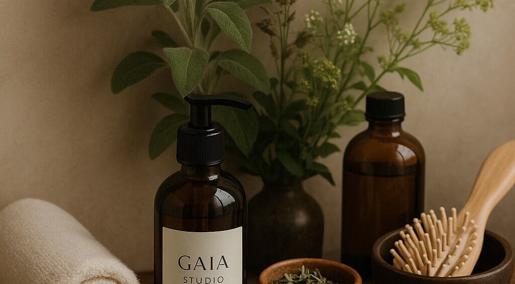 Produkty do spa w GAIA Studio Head Spa w Puławach, Województwo Lubelskie, PL stwarzają relaksującą atmosferę.