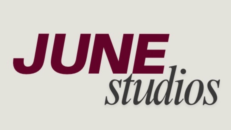 June Studios logo in Edinburgh, Scotland, GB. Modern typography reflecting beauty and wellness.