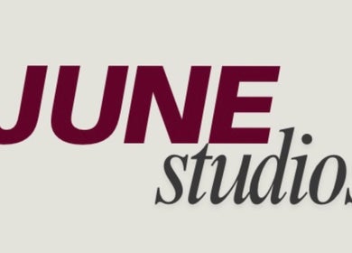 June Studios logo in Edinburgh, Scotland, GB. Modern typography reflecting beauty and wellness.