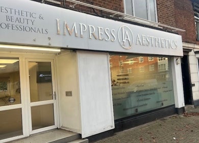 Exterior of Hairbychloex in Stourbridge, England, GB showcasing modern aesthetics and beauty services.