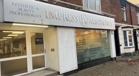 Elegant Hairbychloex entrance in Stourbridge, England, showcasing beauty and wellness services.