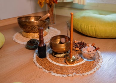 Tranquil spa setup at Caballe.M Spa, Singapore, SG, highlighting a calming wellness experience.