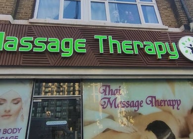 Front view of The Massage Therapy Centre in Wembley, England, GB offering Thai body massage services.