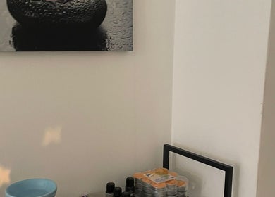 Zen kutak s masažnim uljima u Ponte Porton d.o.o., Novigrad, Istarska, HR.