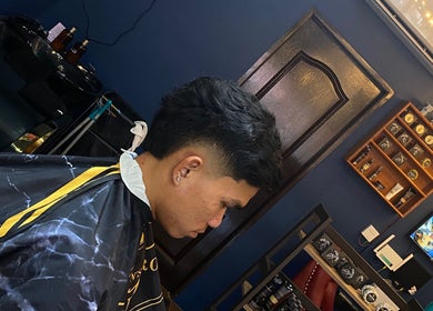 Modern haircut at Blvckshears Home Service Barber, Marikina, Metro Manila, PH.