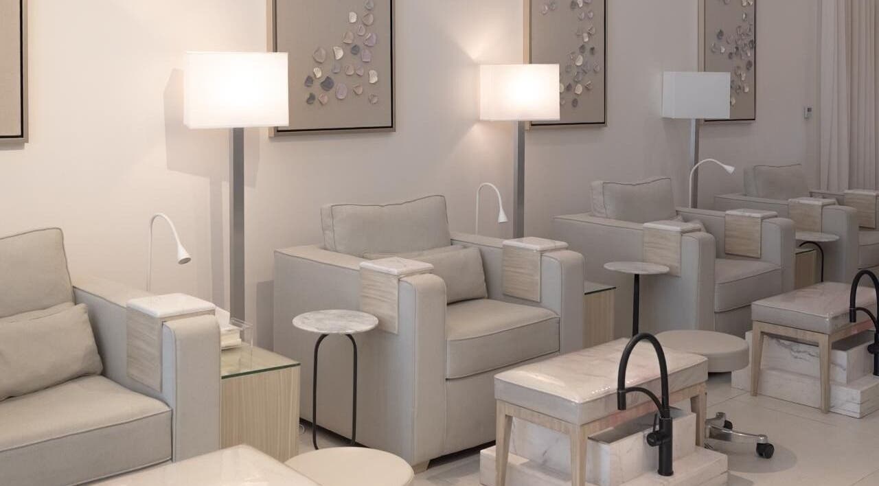 Chic interior with plush seating and decor at Vanity Beauty Lounge, Riyadh, Riyadh Province, SA.