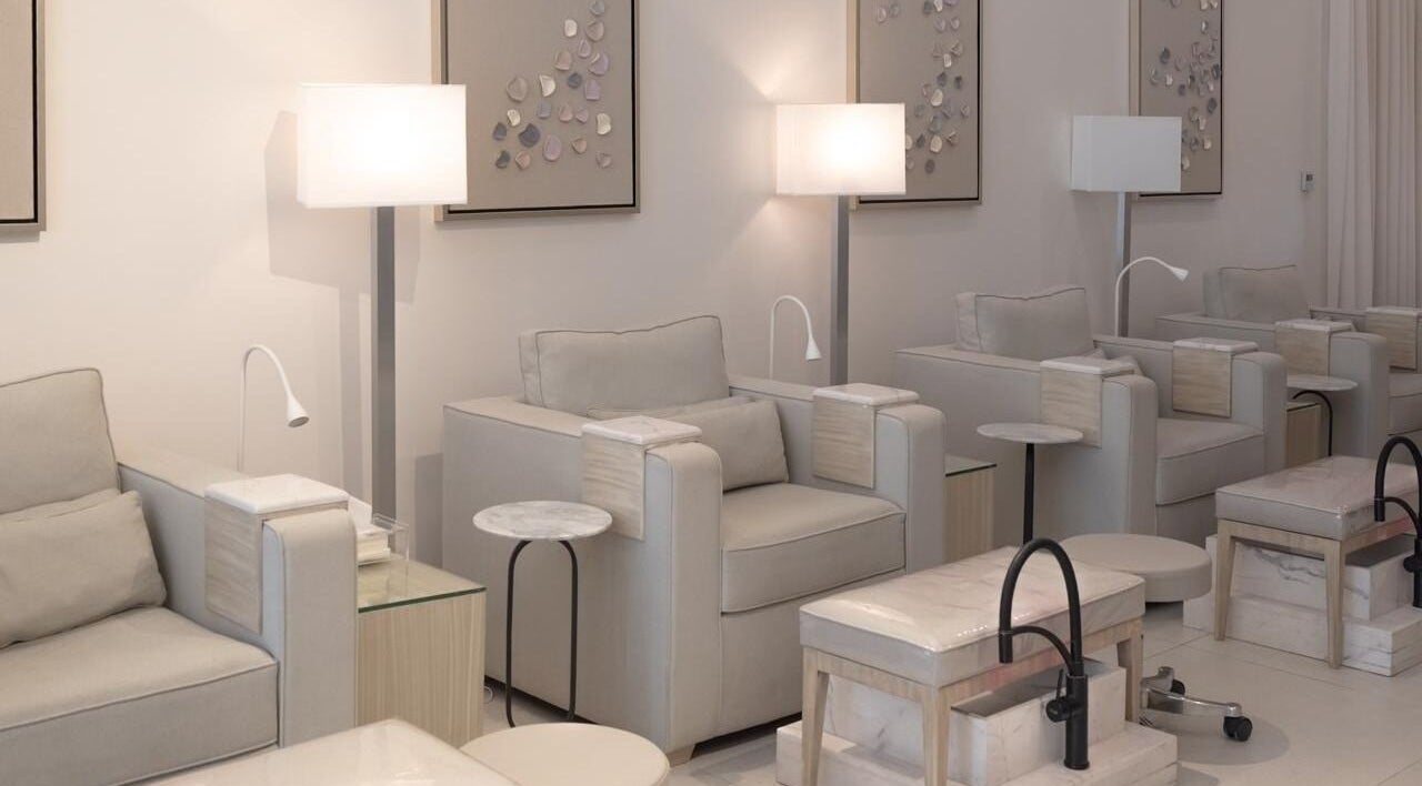 Chic interior with plush seating and decor at Vanity Beauty Lounge, Riyadh, Riyadh Province, SA.