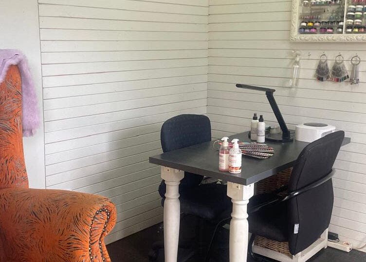 Cozy nail station at SassyNailsbyAnezane, Pretoria, Gauteng, ZA with sleek design and vibrant decor.