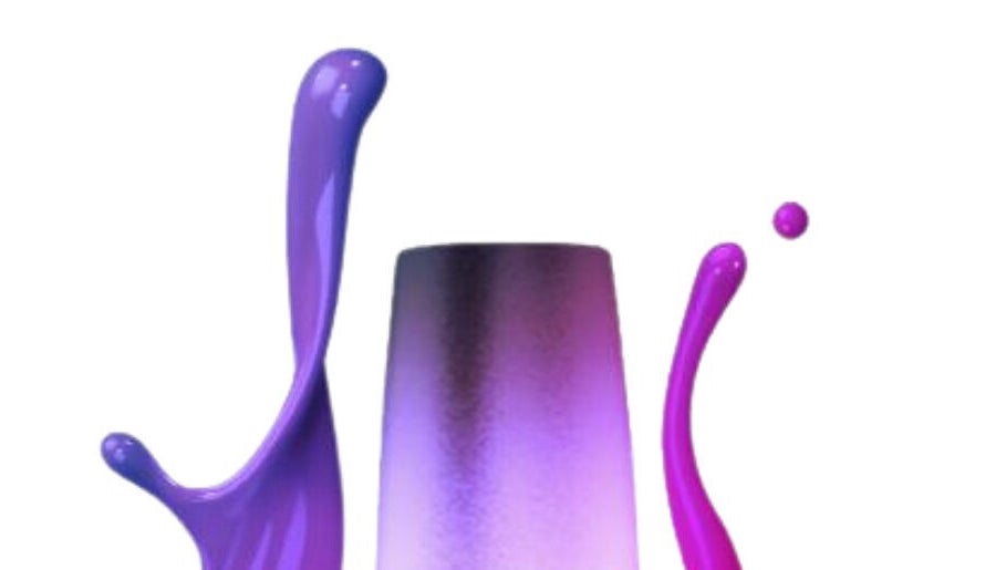 Colorful nail polish splash at Nails Show, Huelva, Andalucía, ES, showcasing vibrant hues.